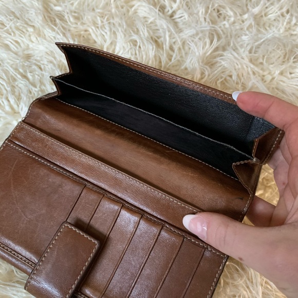 Brown leather Gucci wallet - Picture 8 of 10